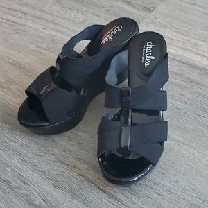 Wedge Heels Sandals by Charles